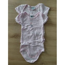 Lot 2 bodys MC Petit Bateau...