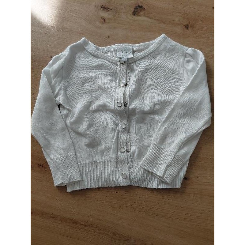 Gilet blanc Agnès B 1an TAILLE 1an 