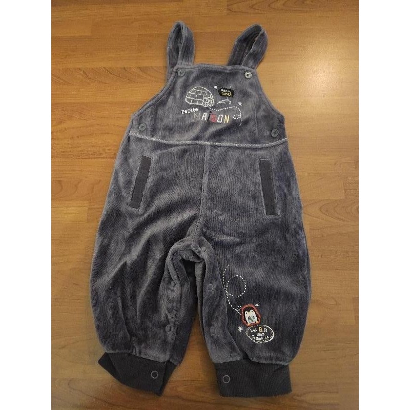 Salopette velour TAILLE 6 mois
