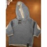 Pull capuche laine  TAILLE 6 mois