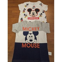 2 tee-shirt mickey TAILLE 6...
