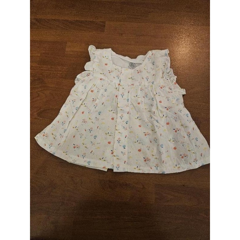 Blouse à pressions TAILLE 6 mois 