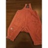 Salopette velour côtelé rose TAILLE 6 mois