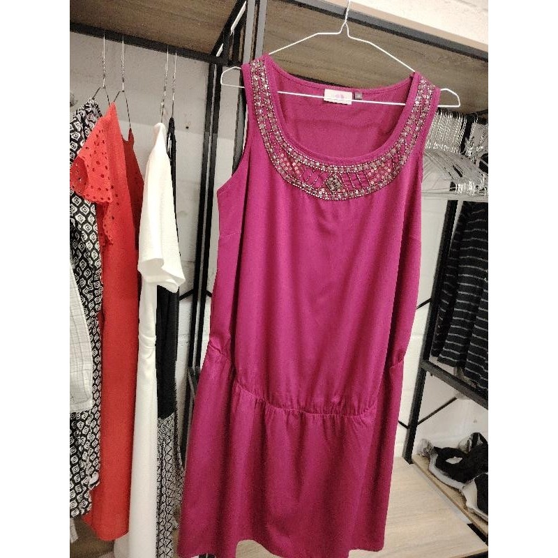 Robe bordeaux câlin kalin  TAILLE 40