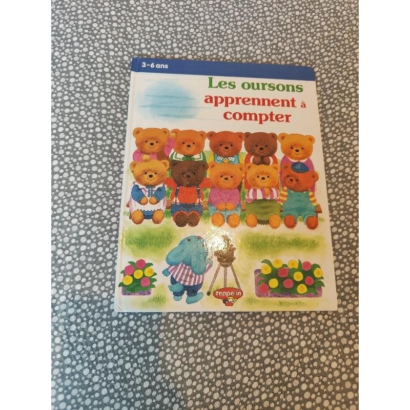 Livre les oursons apprennent a compter 