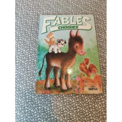 Livre fables choisies âne...