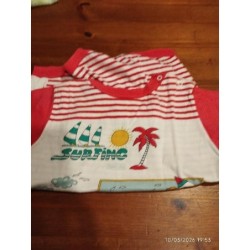 Combishort surfine rose...