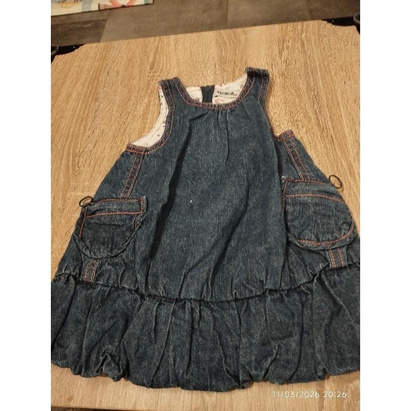 Robe tao jean's int fleur TAILLE 3 m