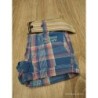 Short a carreaux bleu rose TAILLE 3 m