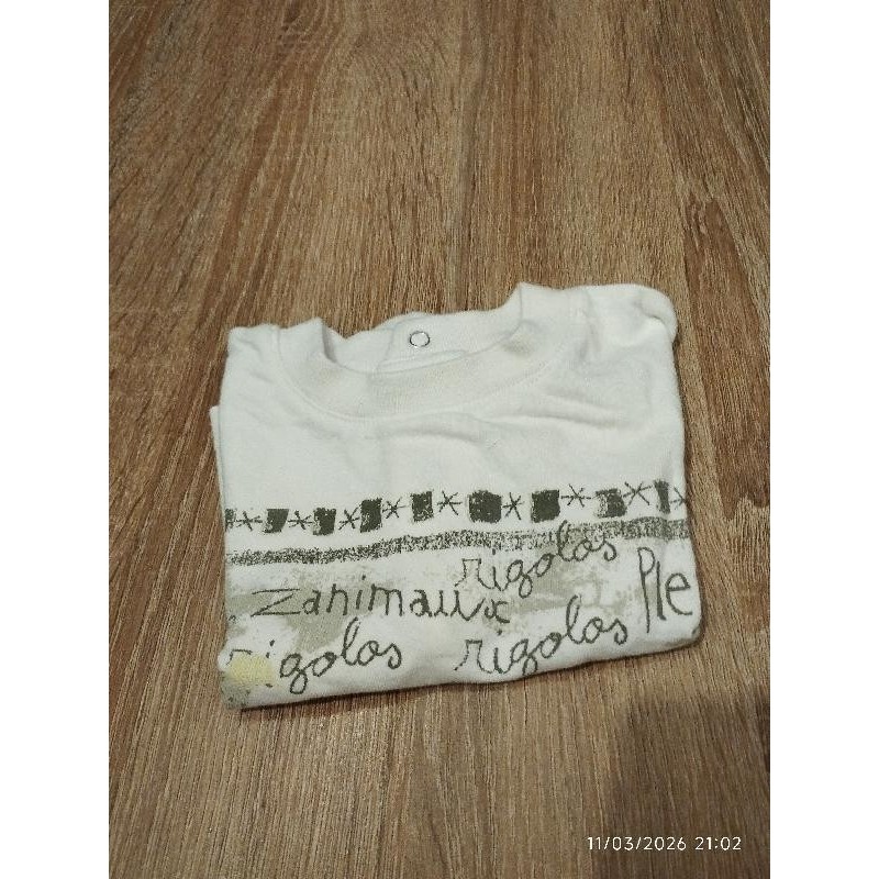 T shirt mc 3pommes zanimaux TAILLE 3 m