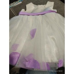 Robe jjshouse blanc violet...