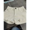Short fanny look blanc dentelle TAILLE 4a