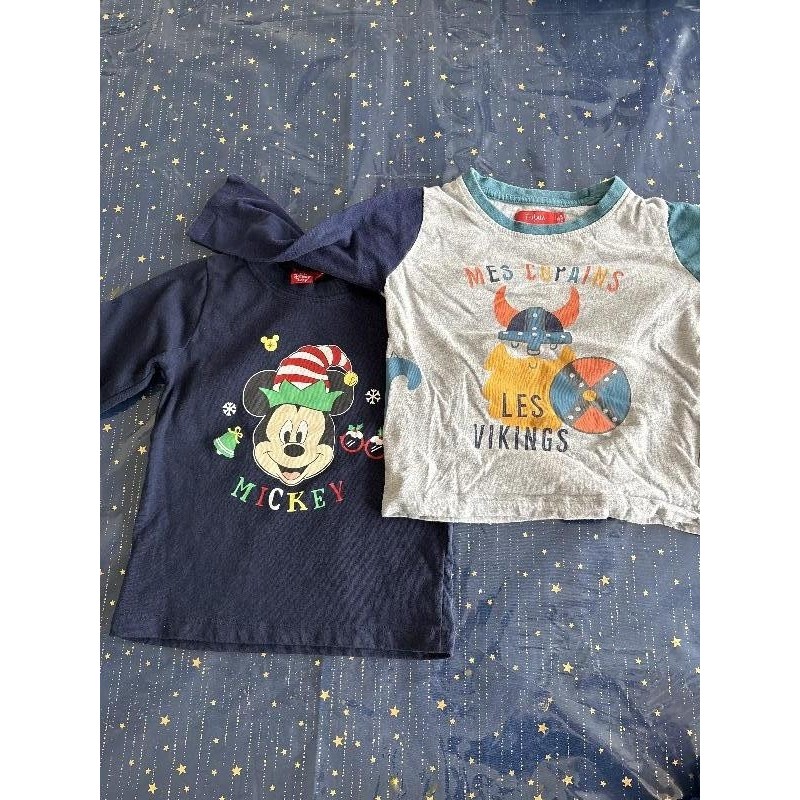 Tee shirt manche longue 2A TAILLE 2 Ans