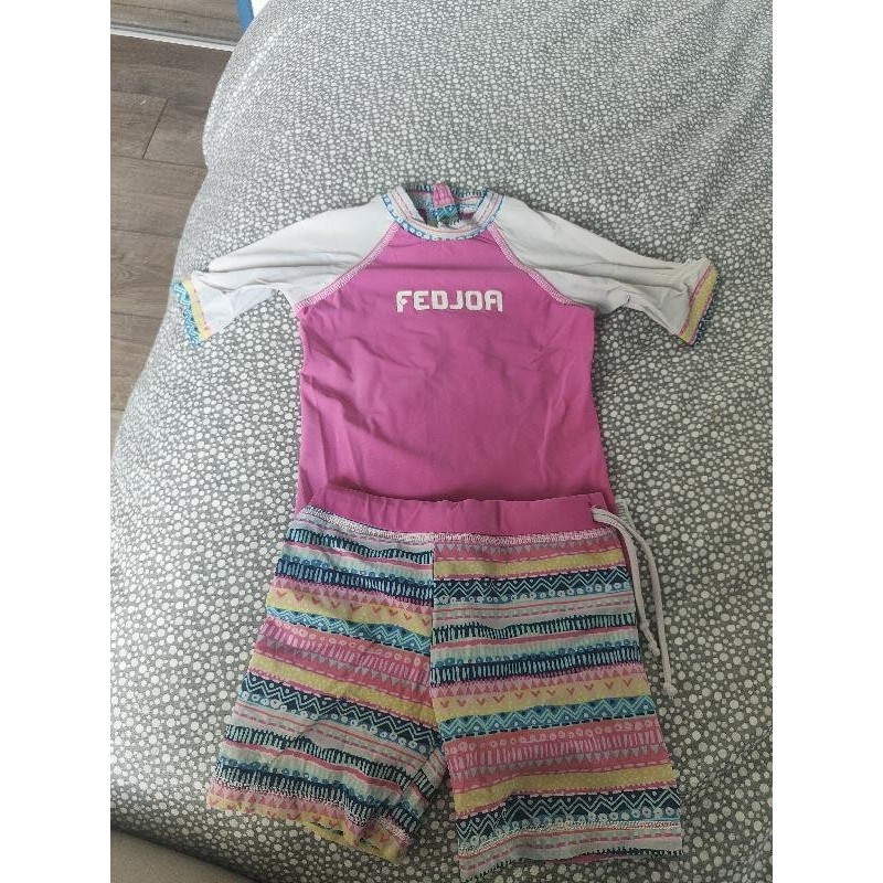 Tee shirt et short anti uv fedjoa TAILLE 3