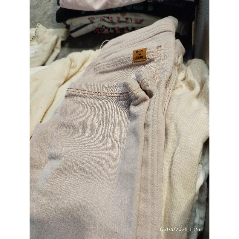 Jean's slim tap rose pâle  TAILLE 3a