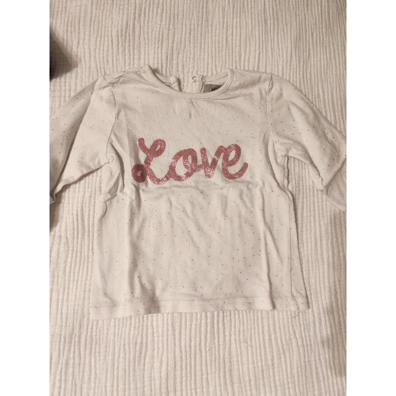 Tee shirt manche longue TAILLE 18 mois