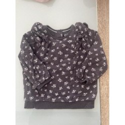 Pull fleuri  TAILLE 9-12 mois 