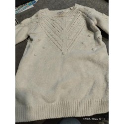 Robe pull tap beige  TAILLE 2a