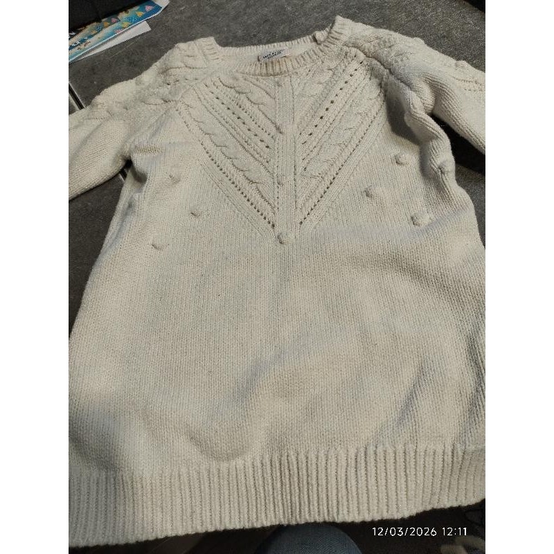 Robe pull tap beige  TAILLE 2a