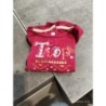 T shirt ml gemo bordeaux trop TAILLE 2a