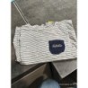 T shirt ml blanc rayé bleu bichette tap TAILLE 2a