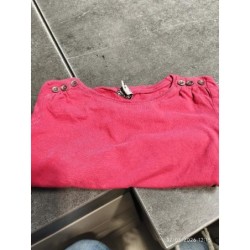 T shirt ml fuschia tap...