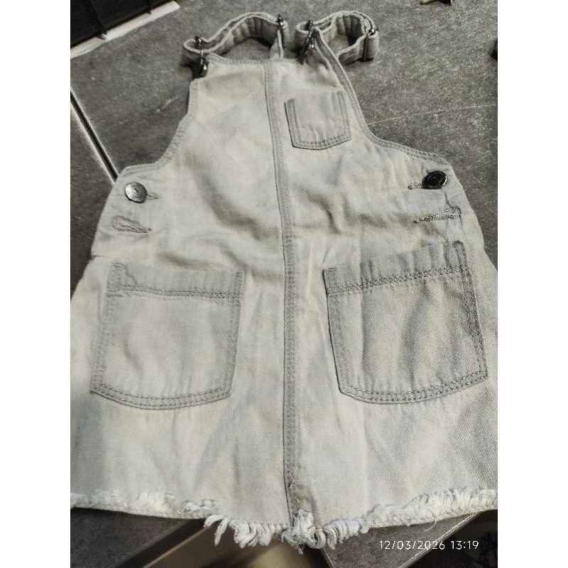 Salopette jean's gris tap TAILLE 2a