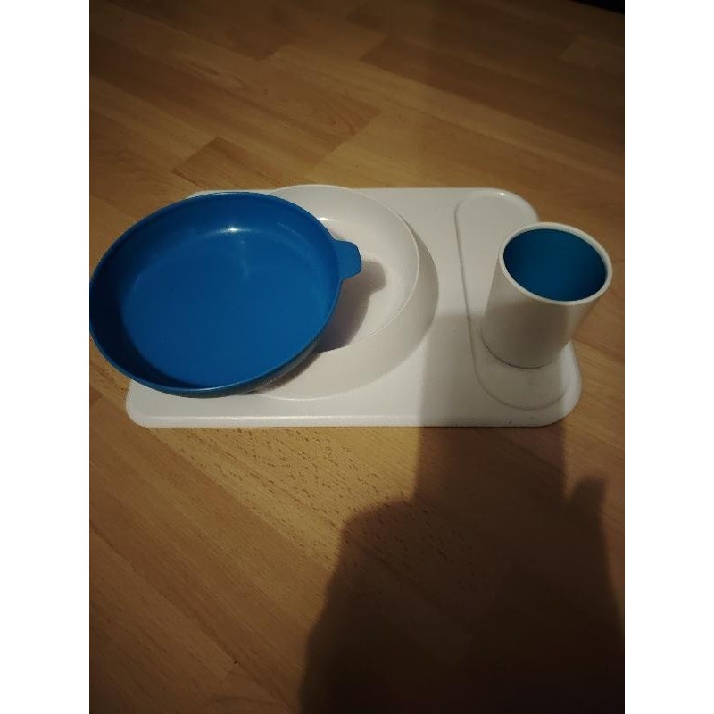 Plateau assiette + verre 