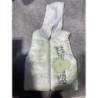 Doudoune sans manches verte TAILLE 6-9