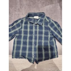 Chemise tape à l'oeil bleu...