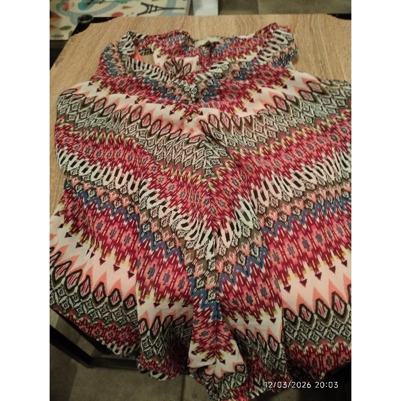 Débardeur mater premama rouge orange TAILLE S