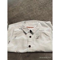 Chemise blanche rêne ml...