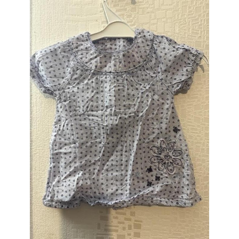 Tunique bleu  TAILLE 3 mois