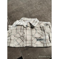 Chemise ml rayée bleu...