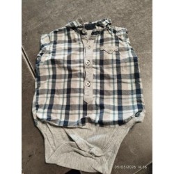 Chemise ml body rayée bleu...