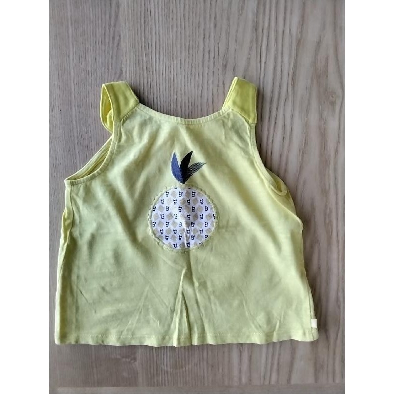 T-shirt SM jaune Obaïbi 23 mois TAILLE 23 mois