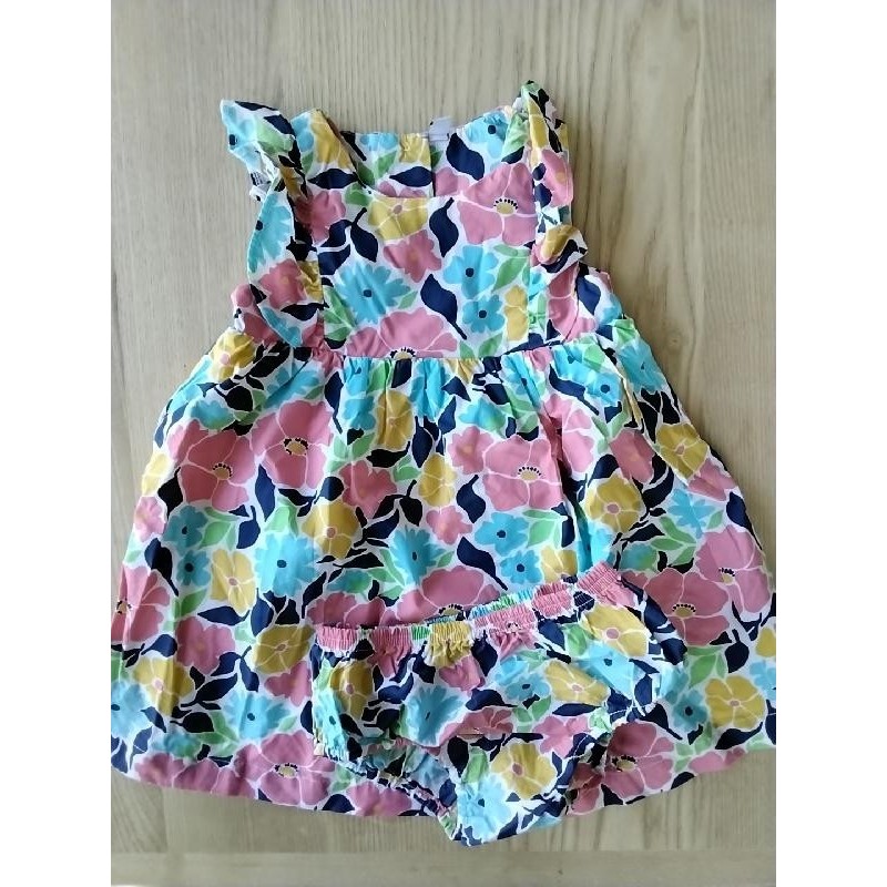 Robe+bloomer fleurs 23 mois TAILLE 23 mois