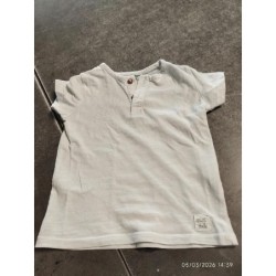 T shirt mc blanc kiabi...