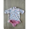 Maillot de bain 2P fluo Nabaiji 2 ans TAILLE 2 ans