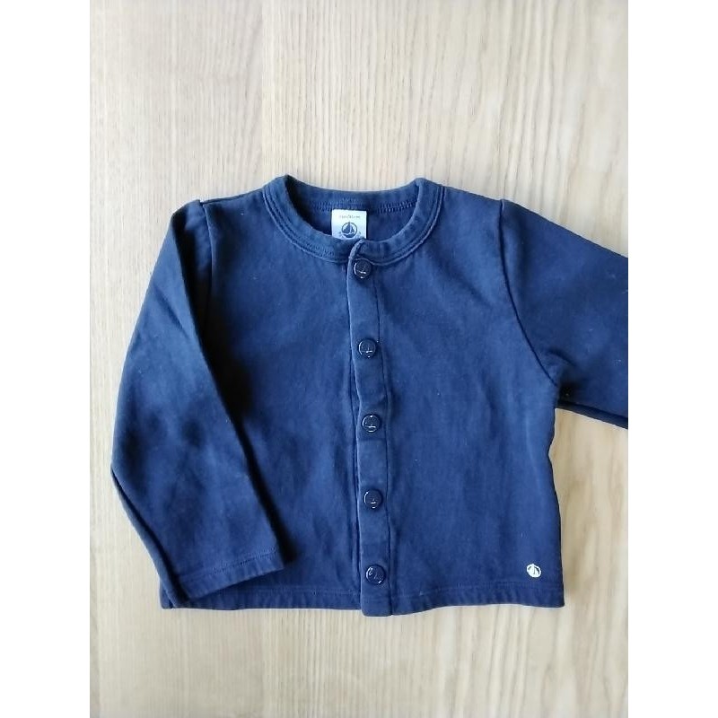 Cardigan bleu marine Petit Bateau 24 mois TAILLE 24 mois