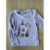 T-shirt ML violet fée C&A 4 ans TAILLE 4 ans