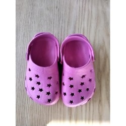 Sabots roses étoiles taille...