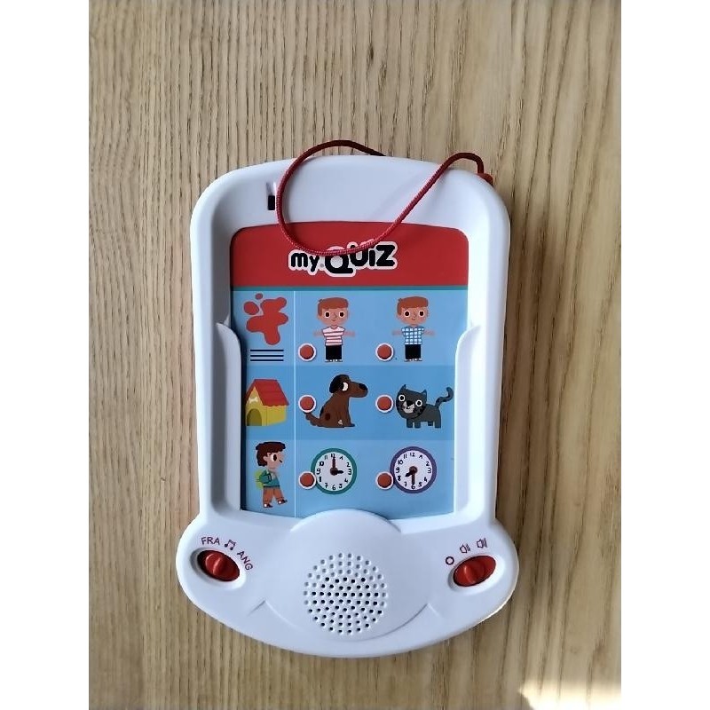 JEU My quiz bilingue  TAILLE 3-5 +ans