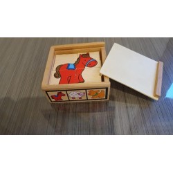 Petit puzzle animaux ( 6× 4...