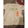 T shirt dino 3/6 mois  TAILLE 3/6 mois 