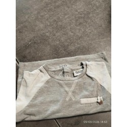 T shirt tap ml gris et...