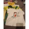 Lot de 3 t shirt mc TAILLE 6 mois