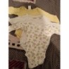 Lot de 3 bodys TAILLE 1 an 