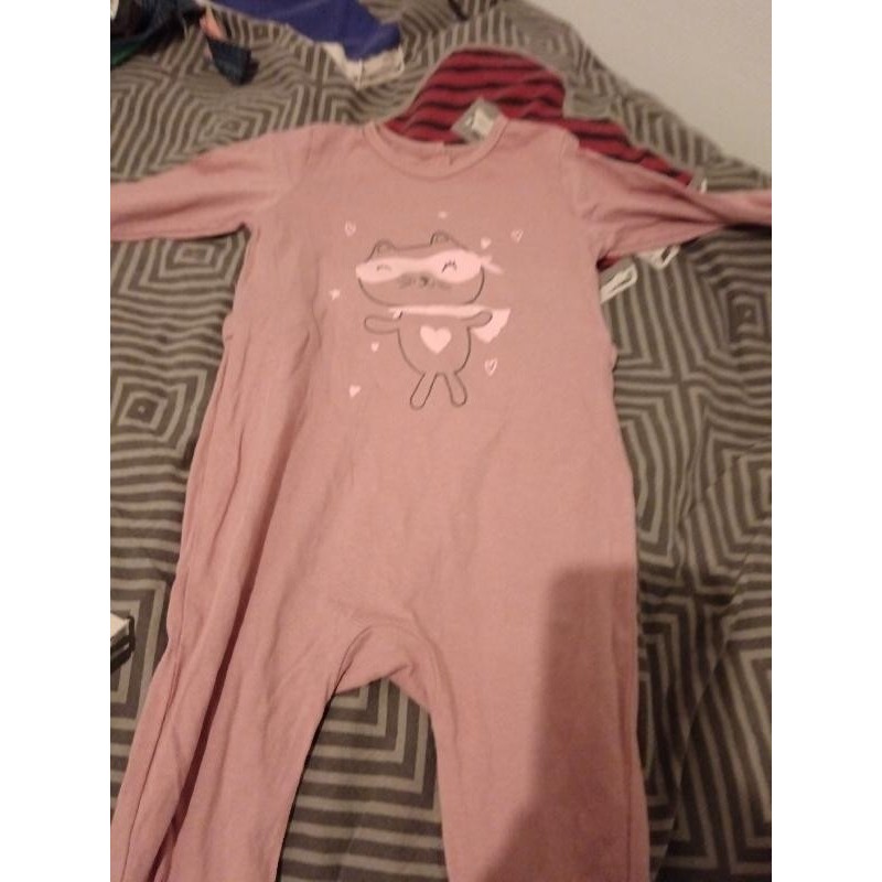 Pyjama super héros vieux rose TAILLE 1 an