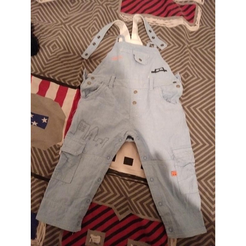 Salopette bleu ciel TAILLE 1 an